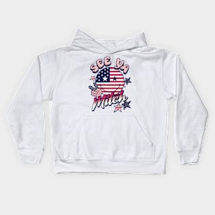 See Ya Mitch Funny Patriotic American Senator Political Kids Hoodie